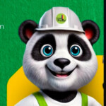 Pandinha Pintor